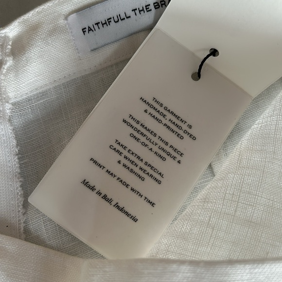 NWT FAITHFULL THE BRAND Sibyl Pants - Picture 7 of 10